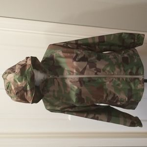 L.L. Bean Camouflage Hooded Lightweight